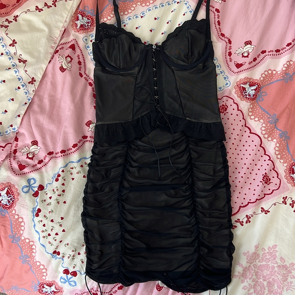 Bittersweet Black Mini Dress